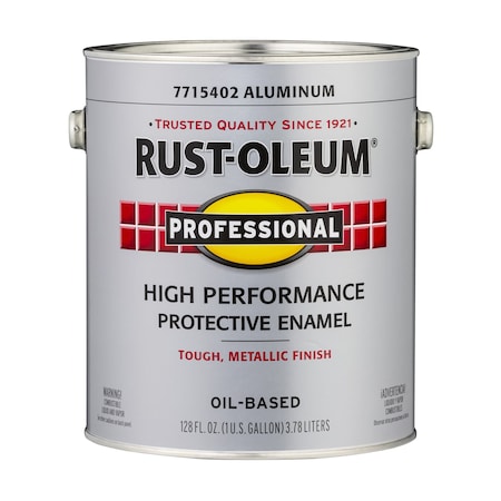 Rust-Oleum Rust-Oleum Gloss Aluminum Oil-based Protective Enamel Paint 1 gal 7715-402